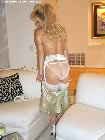sheer white nylon bikini panties see-through