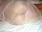 Peach Briefs Sheer Slip