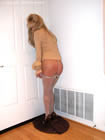 pantyhose spanking